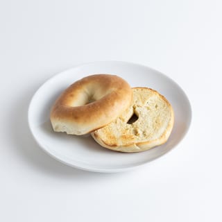 Bagel with Cream Cheese and Jelly